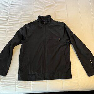 GAP Men's Moto Jacket - Black - Medium